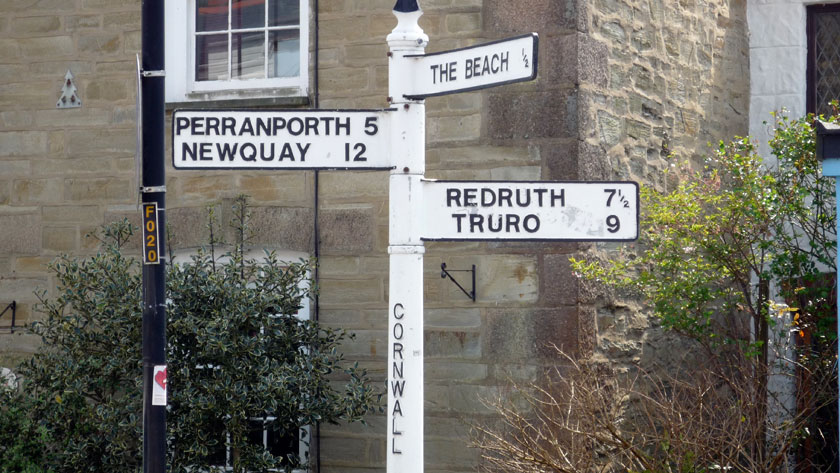 Directions from St Agnes